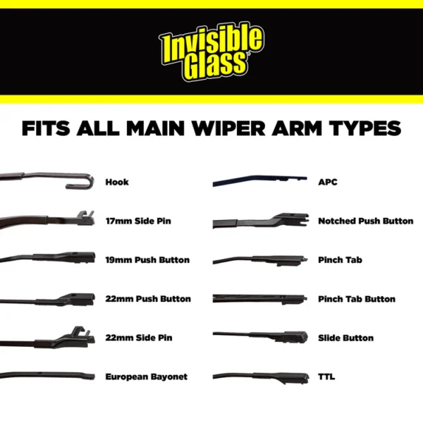 Invisible Glass Ceramic Silicone 18" Wiper Blade - Image 9