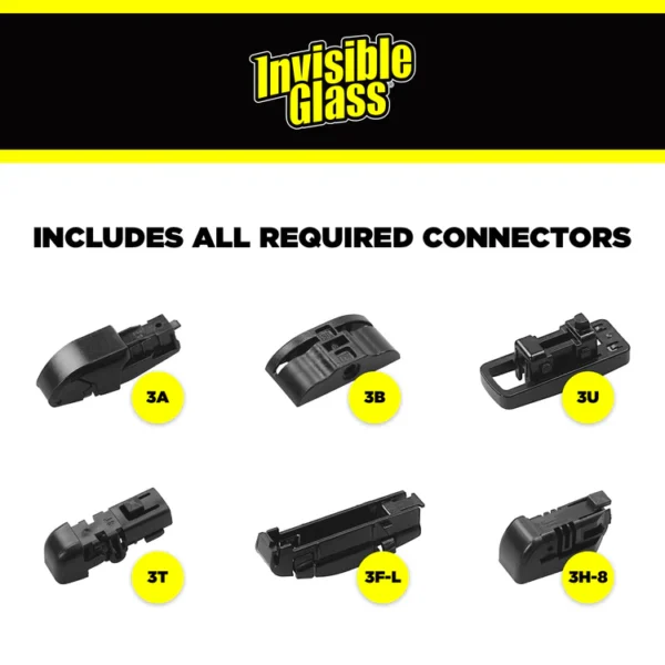 Invisible Glass Ceramic Silicone 18" Wiper Blade - Image 8