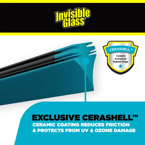 Invisible Glass Ceramic Silicone 18" Wiper Blade - Image 4